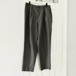 Vintage Jaclyn Smith Plaid High Waist Trousers